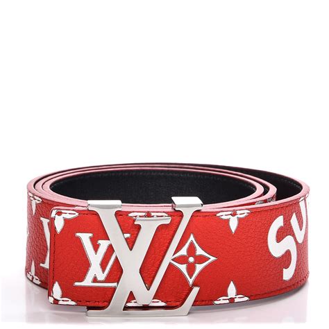 supreme louis vuitton belt|louis vuitton supreme monogram.